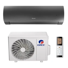 GREE DARK PRO (GWH12ACCXD-K6DNA1D/I /GWH12AWCXD-K6DNA1D/O) KLÍMA MONO OLDALFALI SZETT SÖTÉT SZÜRKE 3,5KW